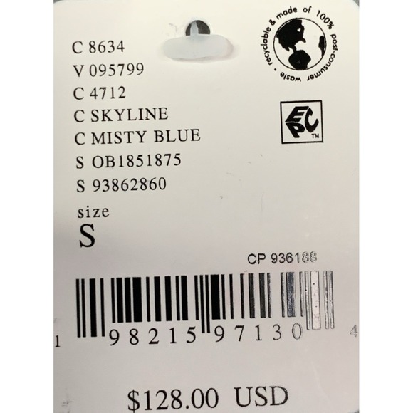 New Free People Movement Jumpsuit Womens Small Inbound One Piece Misty Blue NWT - Picture 6 of 11